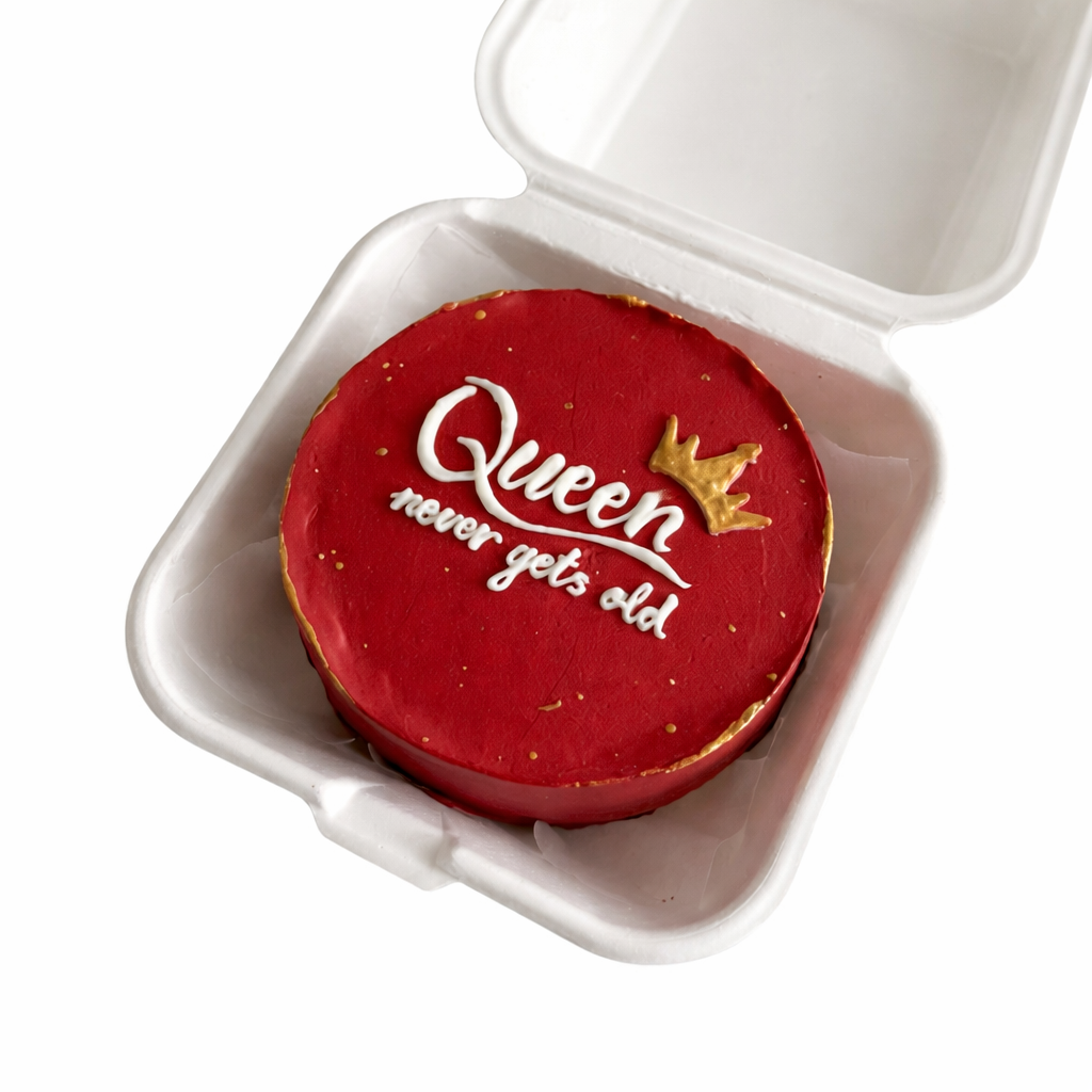 Queen Never Gets Old Cake