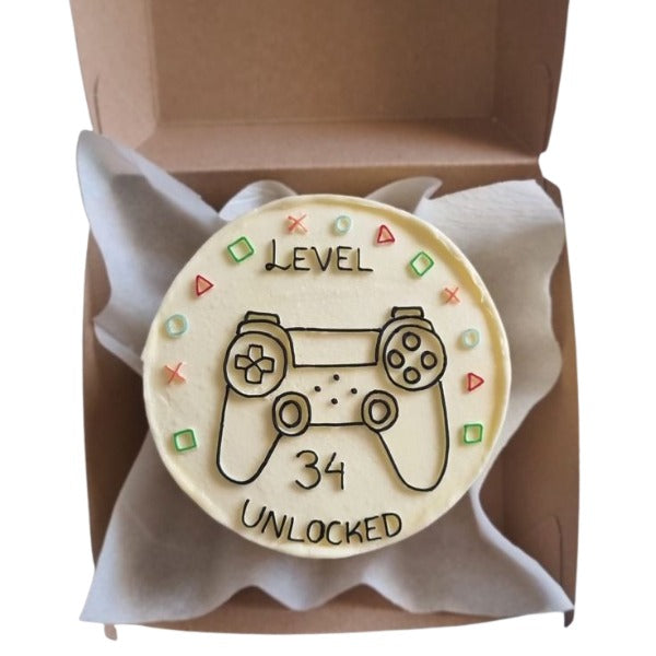 Level Unlocked Gaming Bento Cake