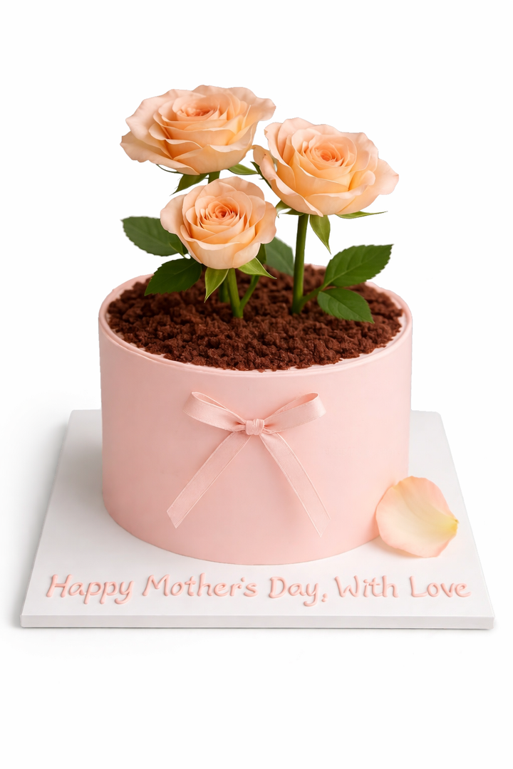 Mother's Day Rose Garden Cake
