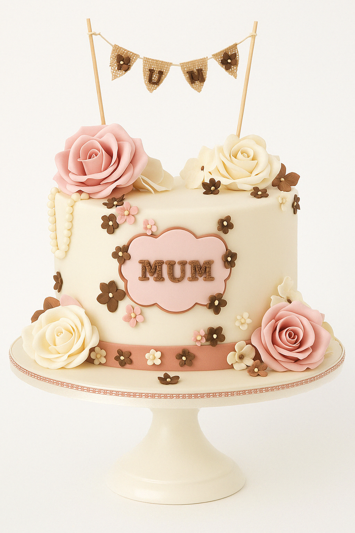 Vintage Blossom Cake